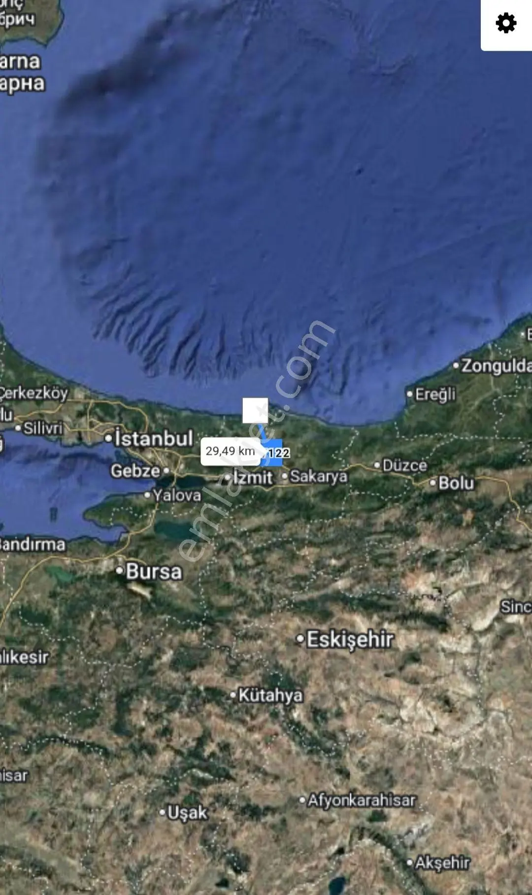 Kocaeli Kandıra Ömerli Köyün De 1405,M2- Tarla