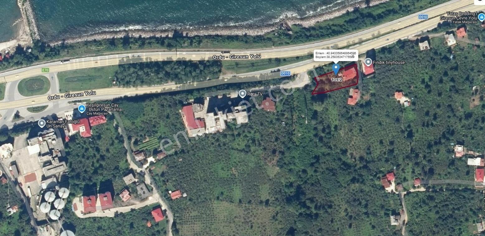 Remax Talipli'De Otobana 63 M Metre Cepheli 1643 M2 Arsa Satılık