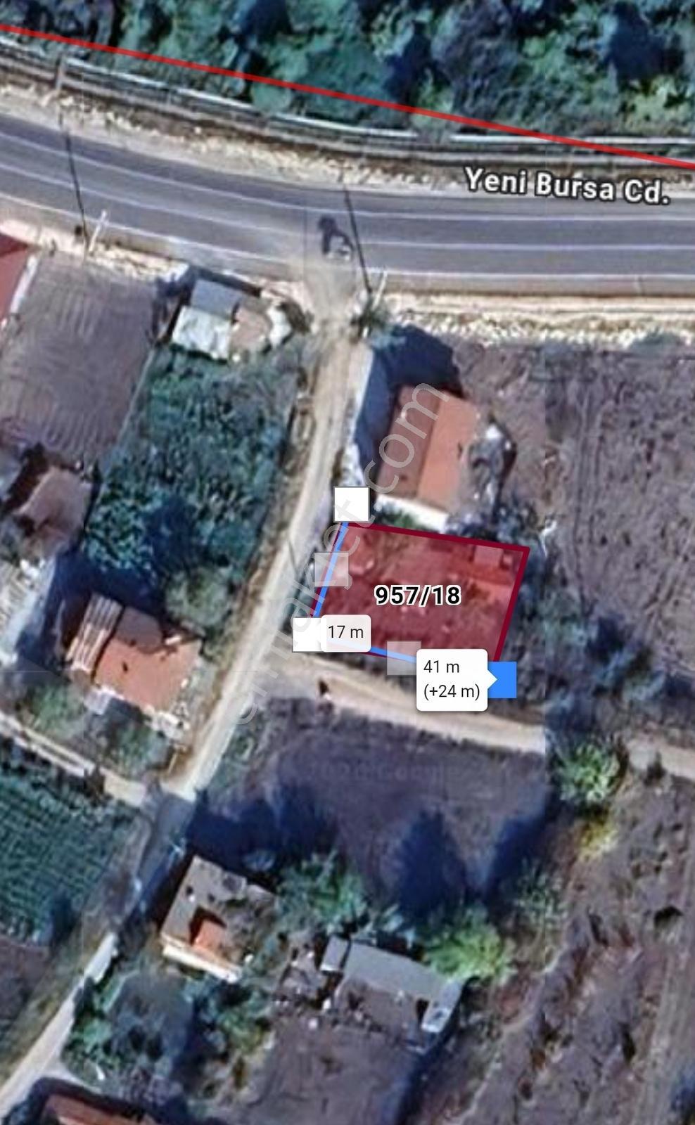 Mustafakemalpaşa İlçesi Lalaşahin Mah. 4 Kat İmarlı Satılık Arsa — fotoğraf 2