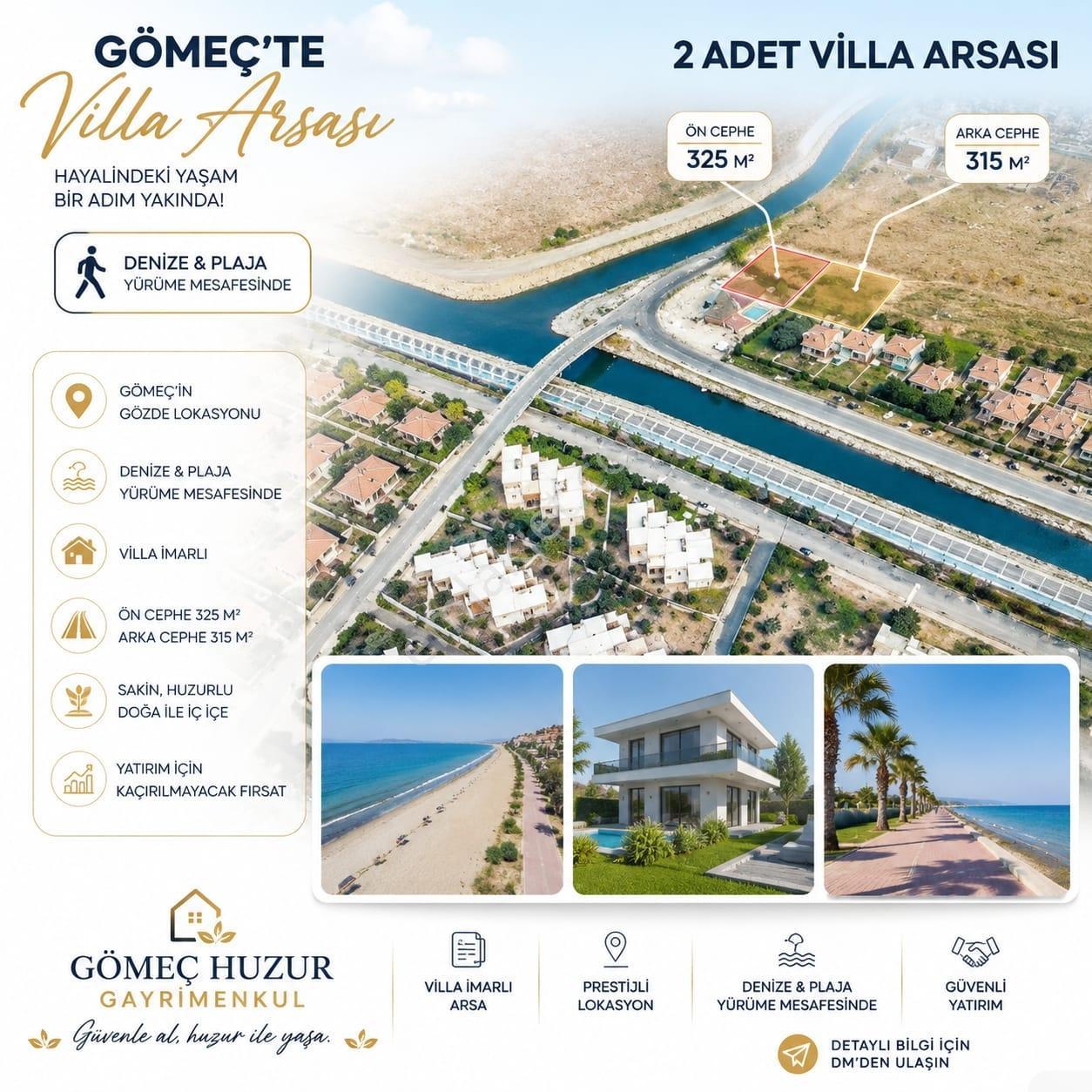 Huzur^dan Denize Yürüme Mesafesinde Müstakil Köşe Parsel Arsalar — fotoğraf 2