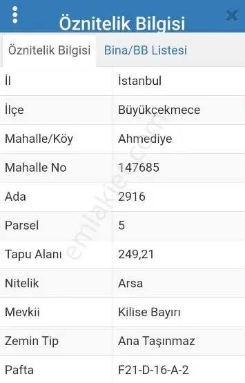 Büyükçekmece Gölün Kenarında Ahmediyede 250 M2 Satılık Arsa — fotoğraf 2