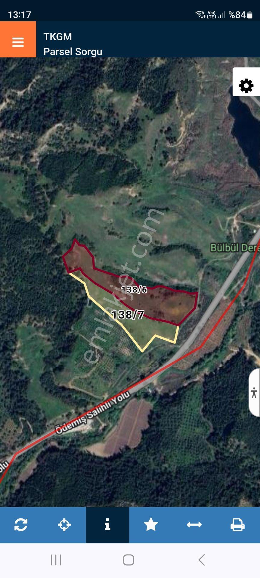 Salihli Çaltılı'da Ödemiş Yoluna Yakın 14.534 M² Tarla — fotoğraf 2