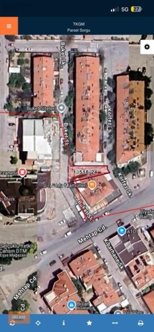 Enes Acur'dan Mükemmel Konum Barış Cad. Satılık 215 Mt Arsa — fotoğraf 2