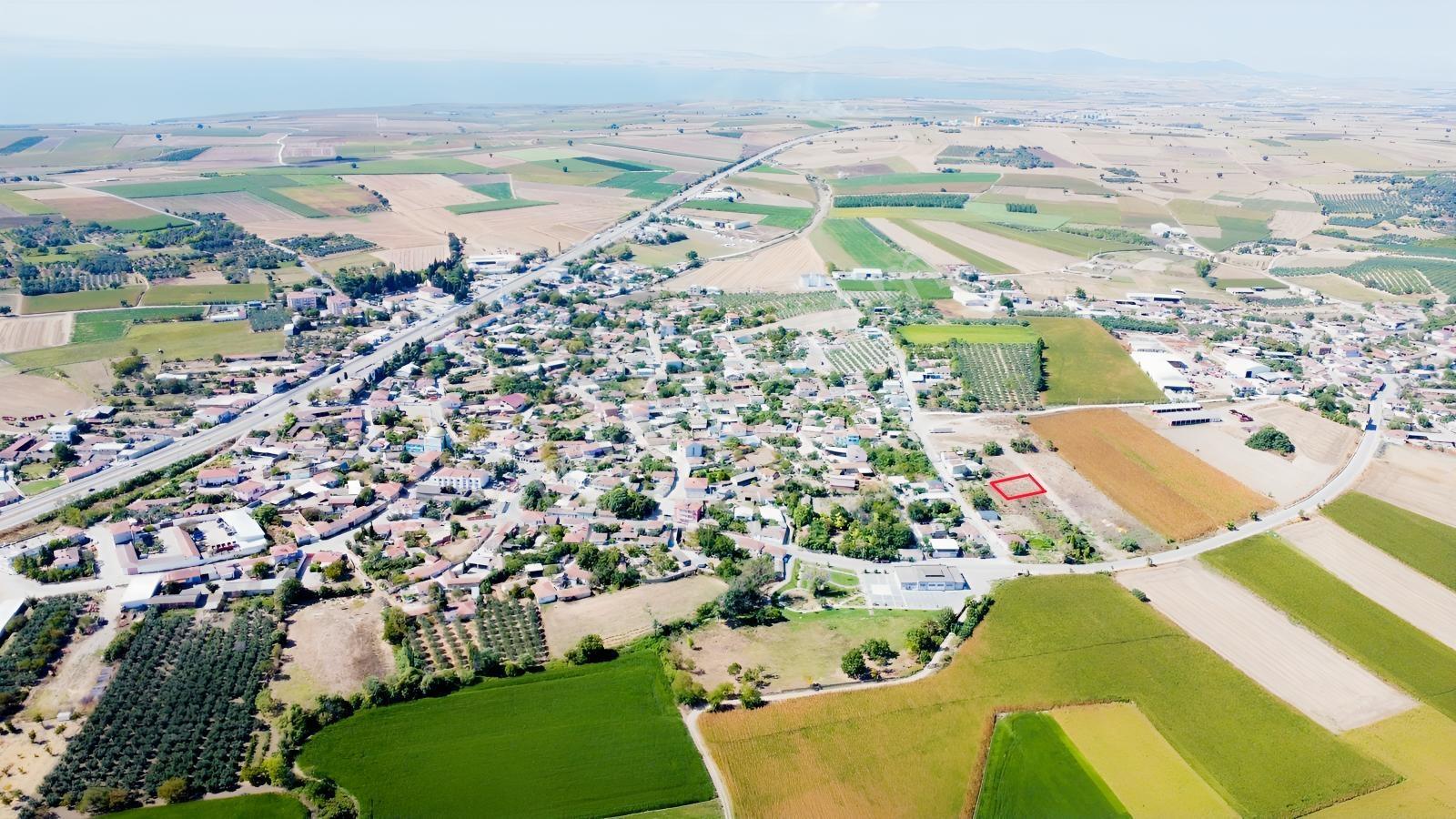 Bandırma Aksakalda Doğayla İç İçe, Açık Manzaralı İmarlı Arsa — fotoğraf 3