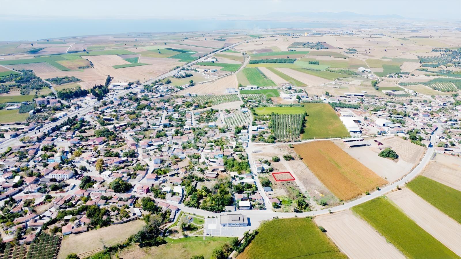 Bandırma Aksakalda Doğayla İç İçe, Açık Manzaralı İmarlı Arsa — fotoğraf 4