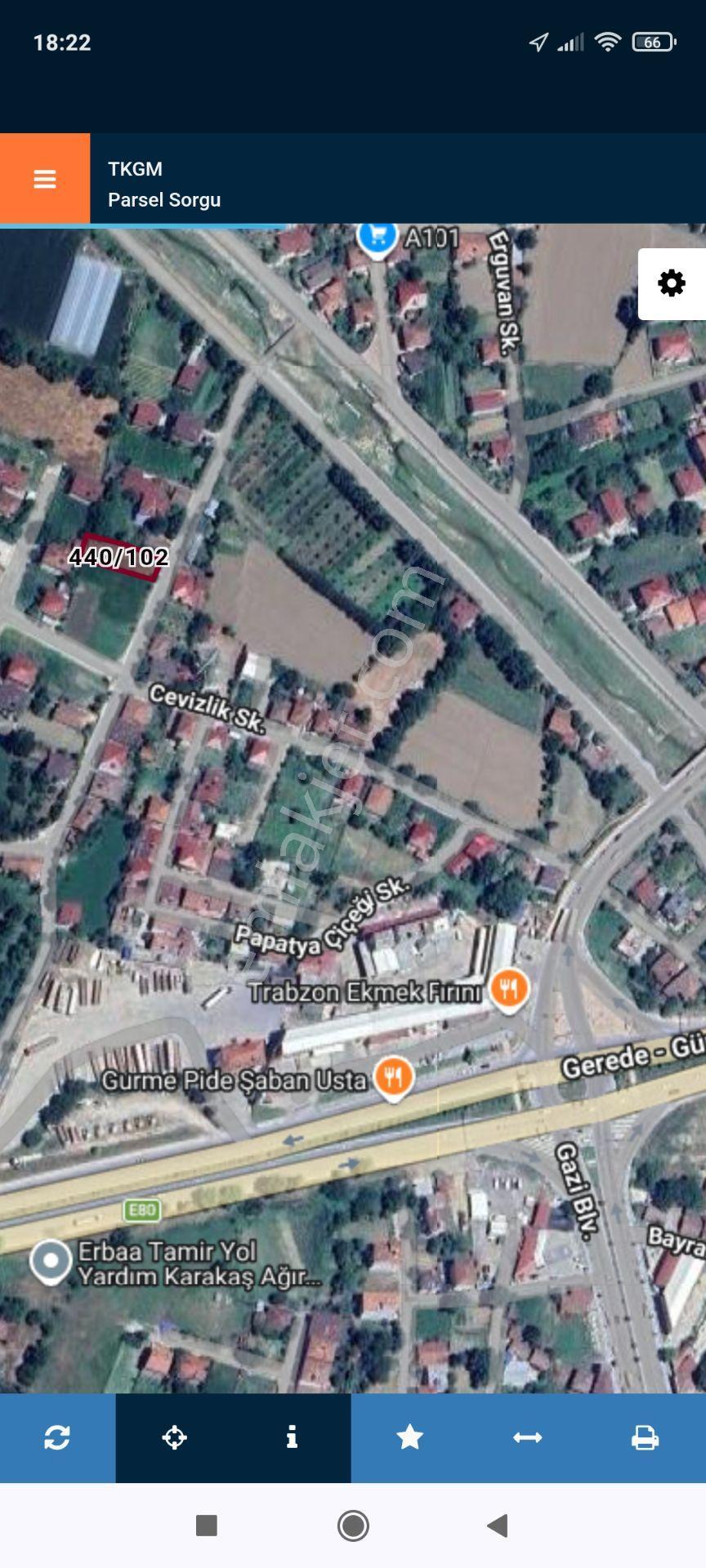 Tokat Erbaa Cevizlik Mah Satılık 480 M2 Tek Tapu 2 Kat İmarlı Arsa — fotoğraf 4