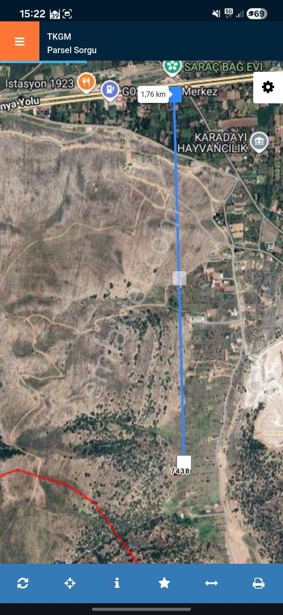 Kuleönünde Satılık 837m2 Hayvancılığa Ve Yatırımlığa Uygun Bahçe — fotoğraf 3