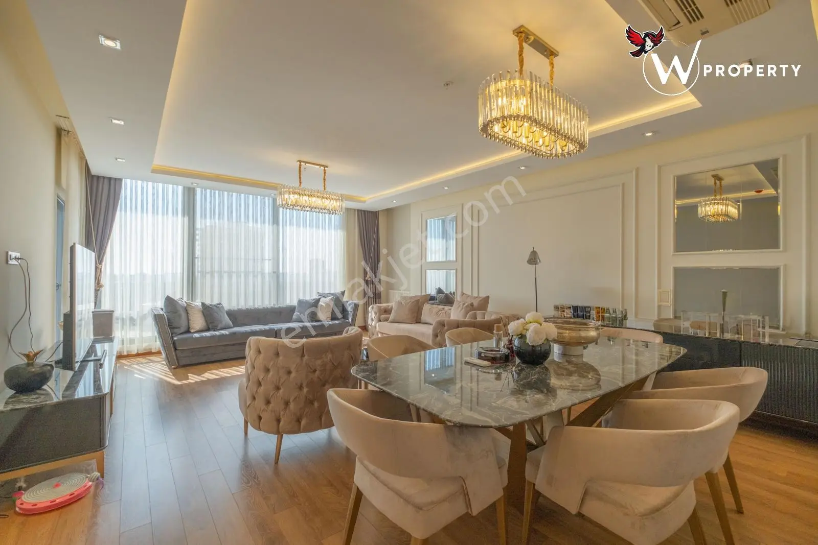 W Property Limonluk Mah.'de Gök Residence 5+1 Akıllı Ev — fotoğraf 4