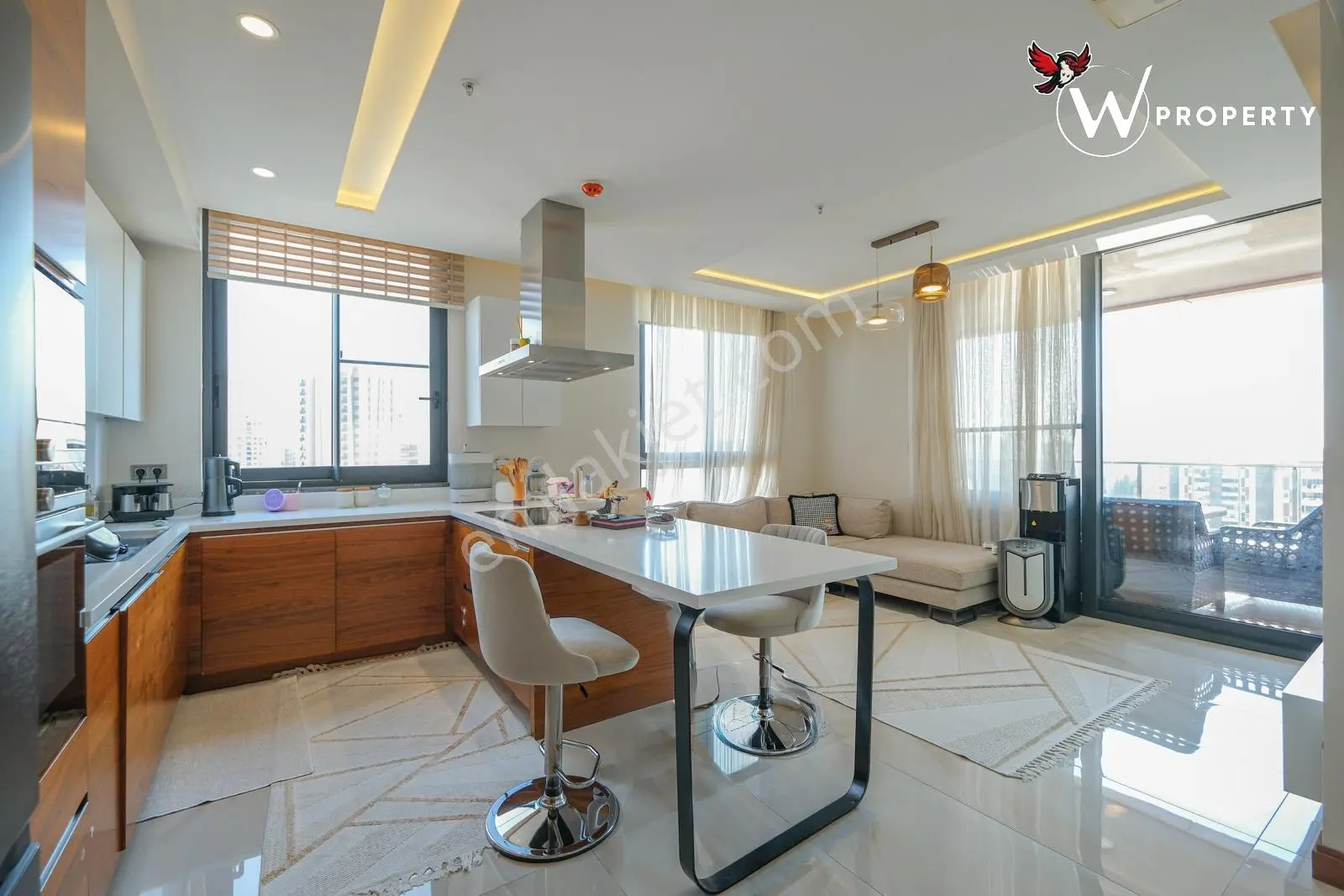 W Property Limonluk Mah.'de Gök Residence 5+1 Akıllı Ev — fotoğraf 6