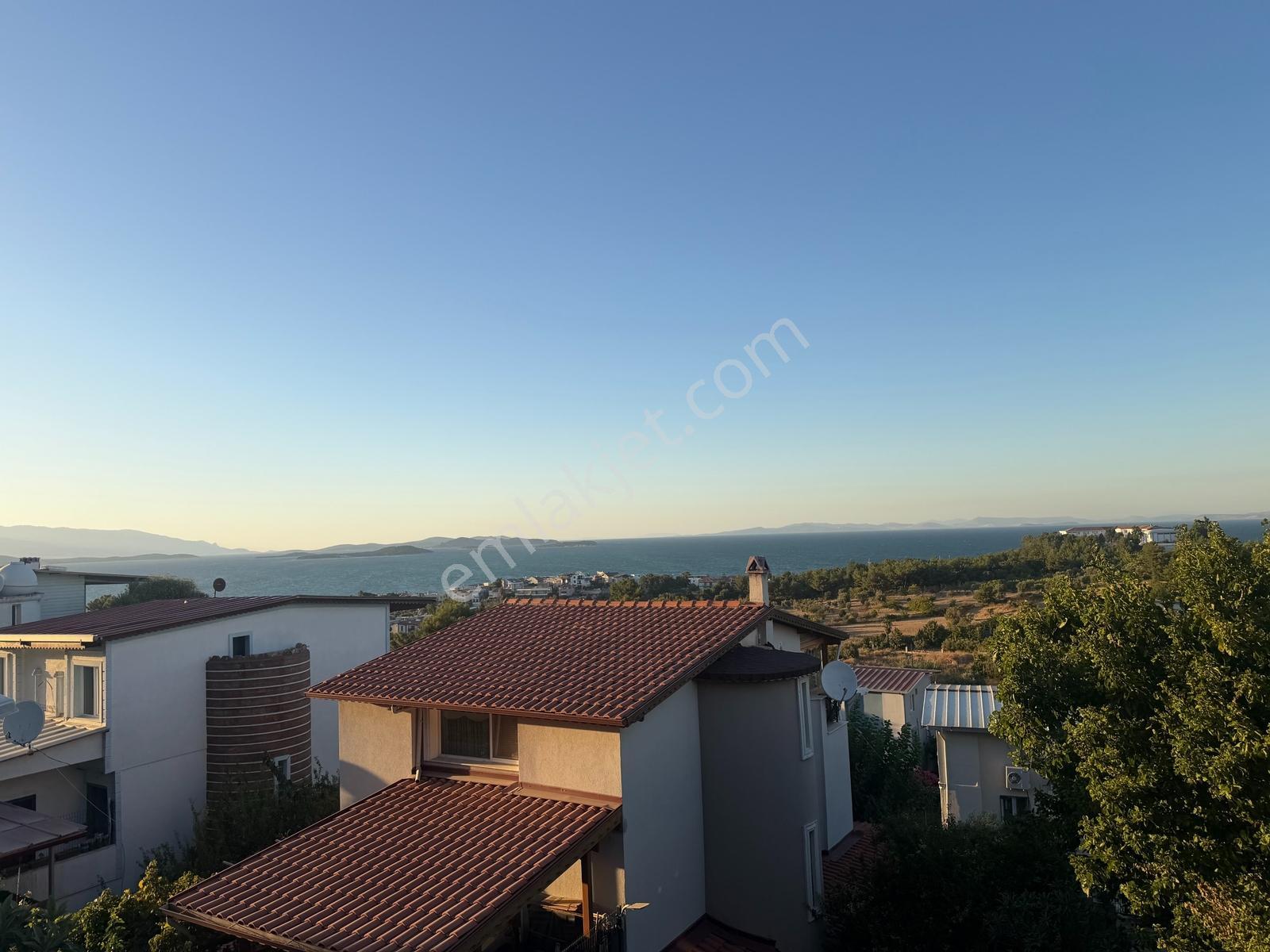 Kalabakda Sitede Deniz Manzaralı Teraslı Satılık Müstakil Villa — fotoğraf 29