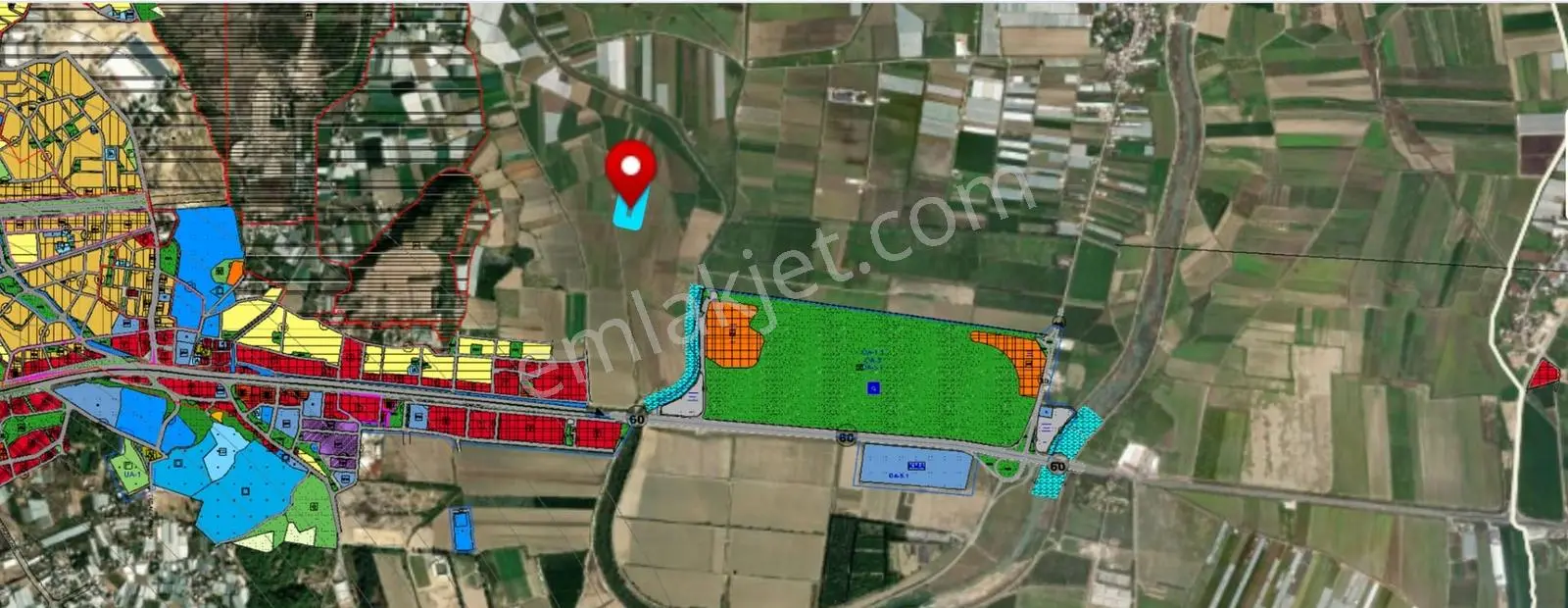 İmarlı Bölge Çeperinde Expo Fuar Alanına Komşu 23.3 Dönüm Fırsat