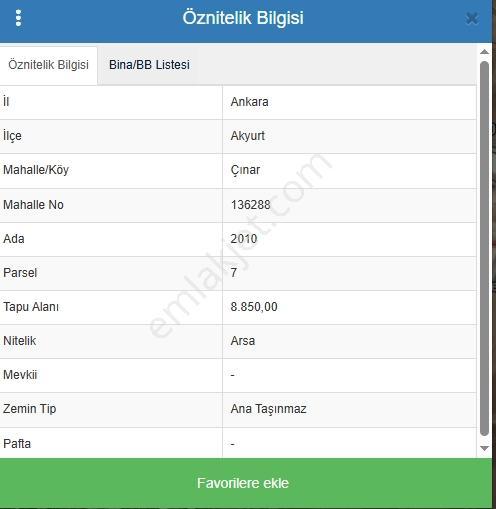 Ankara Akyurt Çınar Mah. Aselsan Yanı 8.850 M² Ticari Arsa — fotoğraf 2