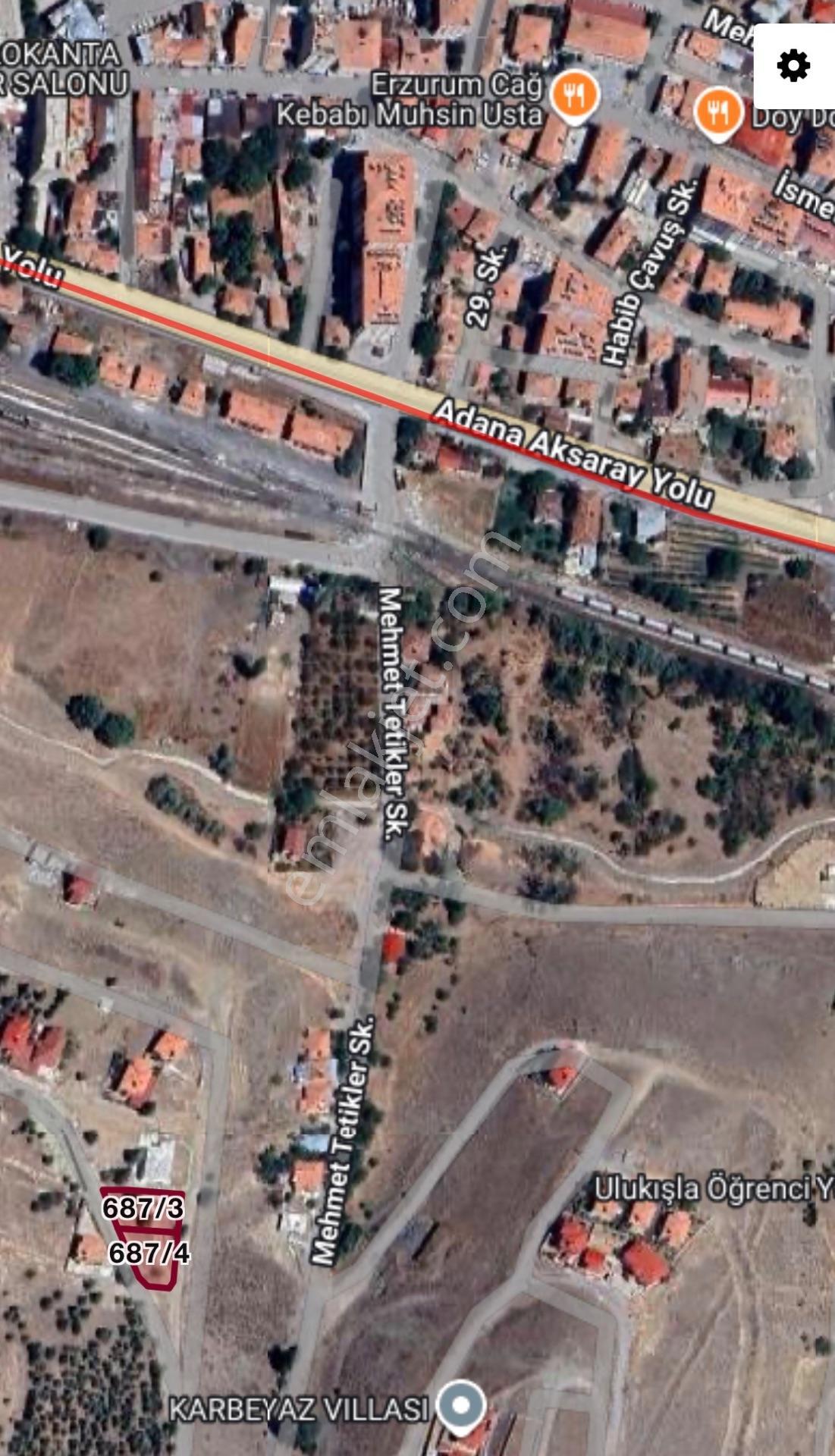 Ulukışlaya Kuş Bakışı Satılık Arsa — fotoğraf 8