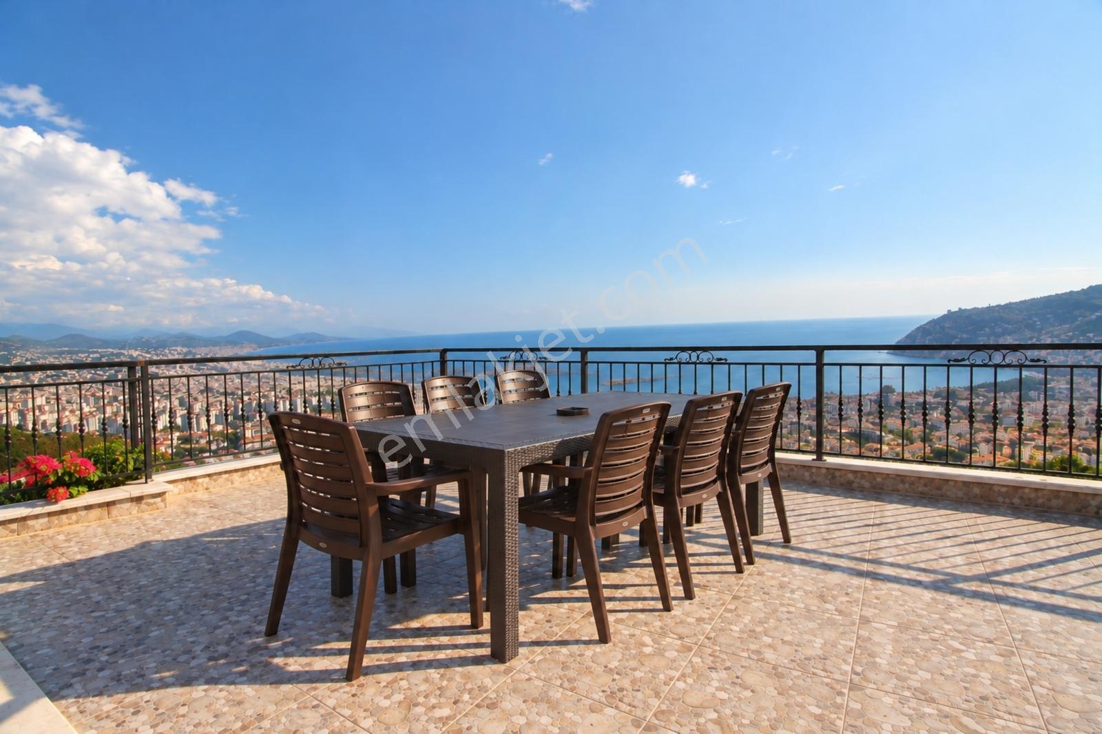 Alanya Bektaşta Ful Deniz Manzaralı 3+1 Vatandaşlığa Uygun Daire — fotoğraf 33
