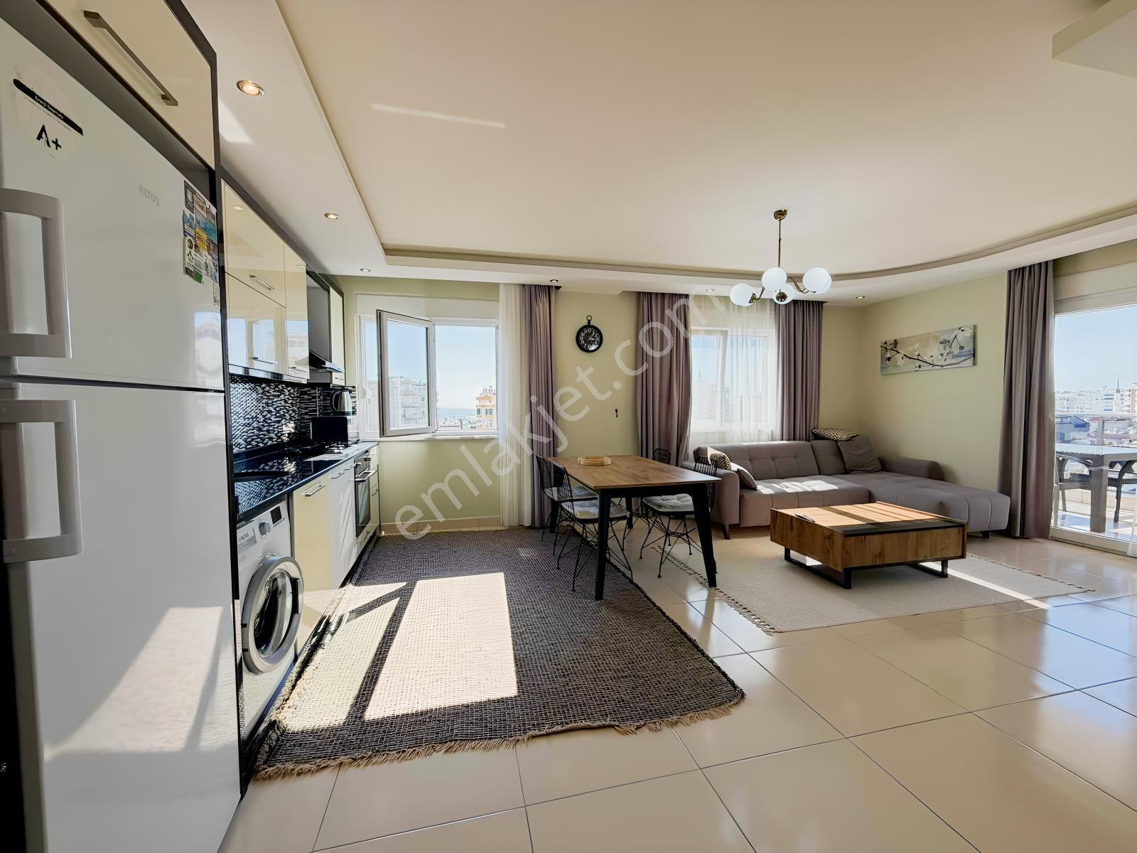 Alanya Mahmutlar Atatürk Cade Satılık Daire 1+1 Deniz Manzaralı — fotoğraf 6