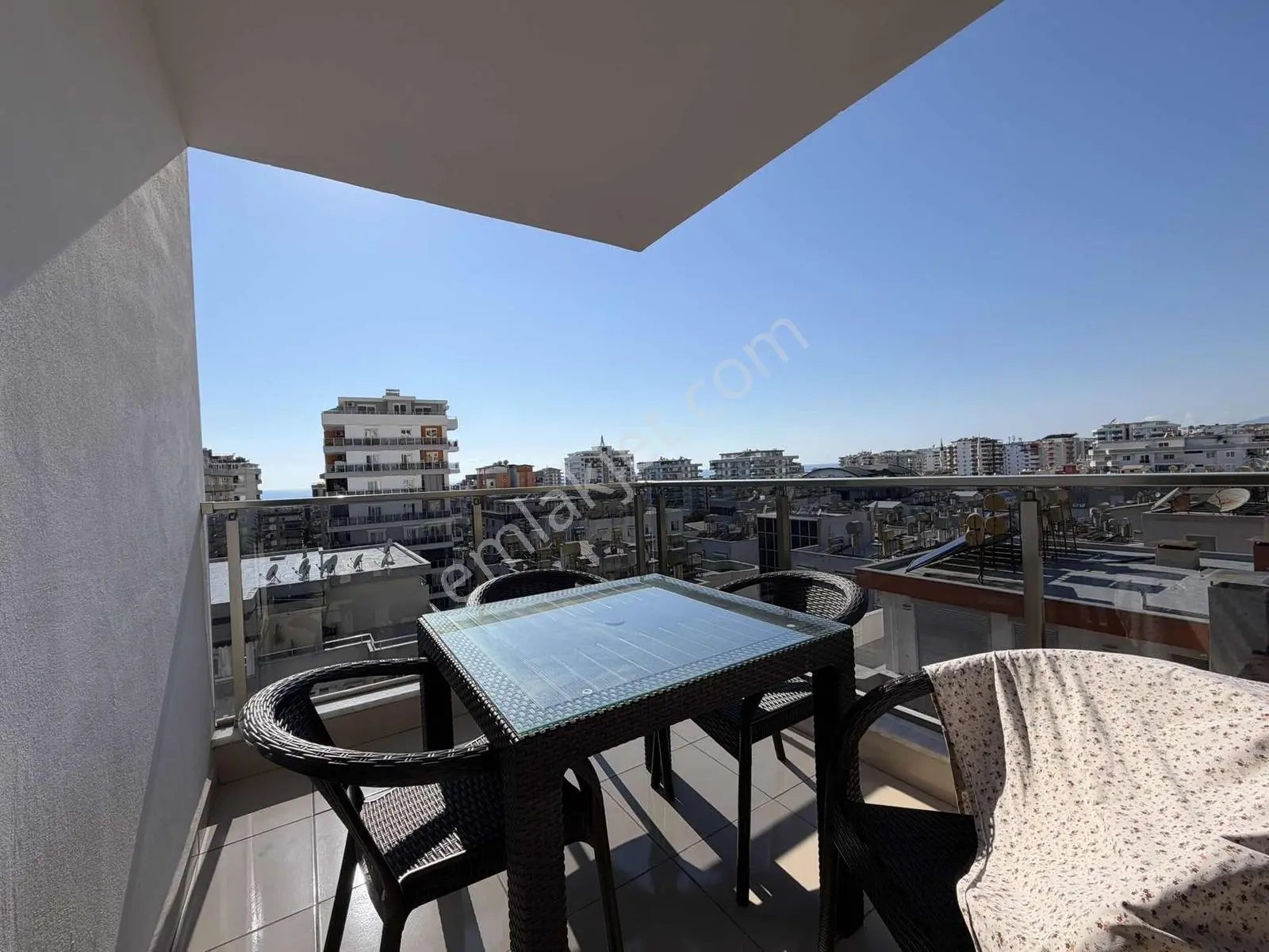 Alanya Mahmutlar Atatürk Cade Satılık Daire 1+1 Deniz Manzaralı — fotoğraf 12