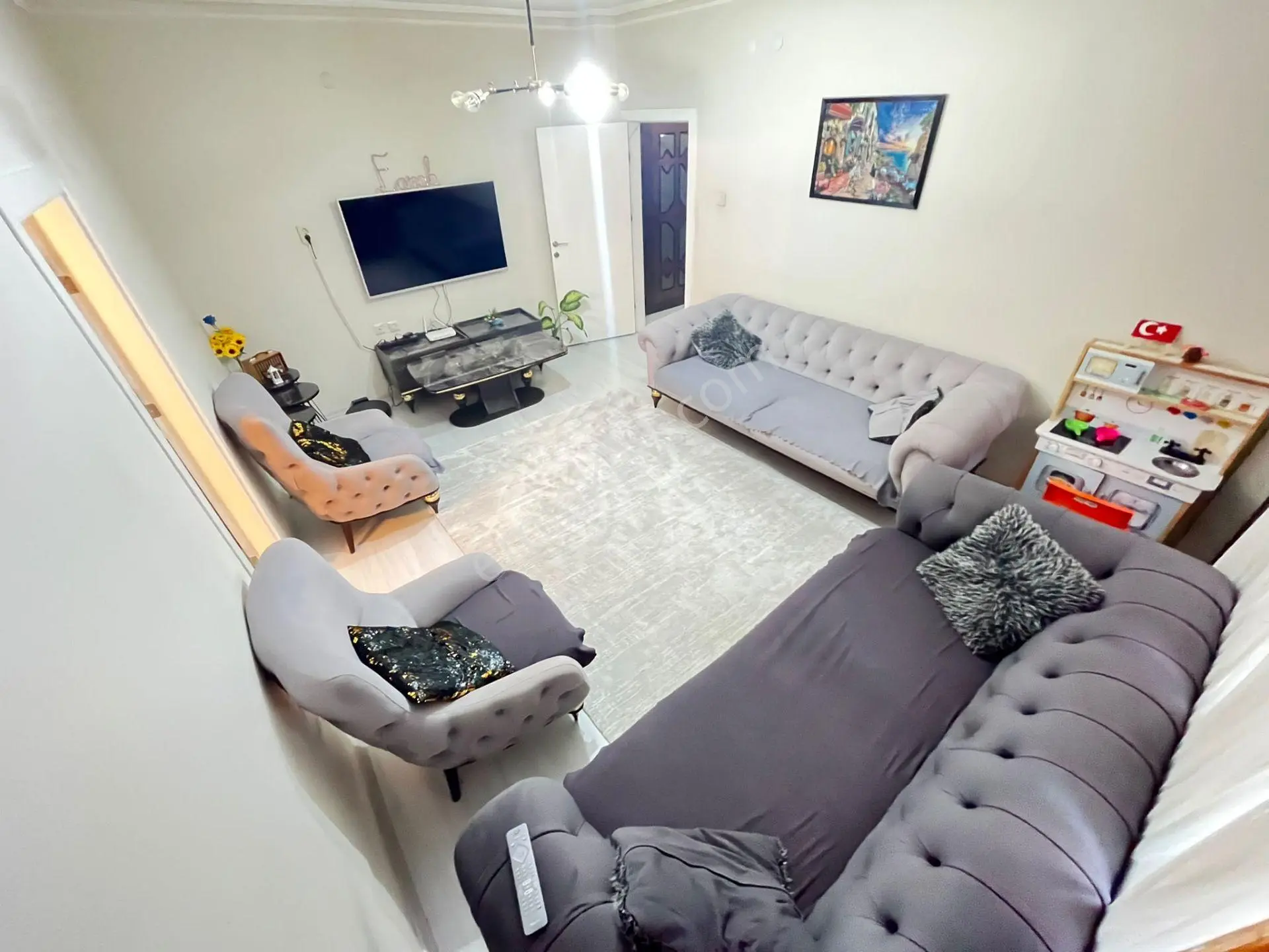 M.ç Emlak,tan Akşemettin Mah 3+1 Arka Cephe Yapılı Yüksek Giriş Satlık Daire — fotoğraf 3