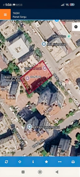 Antalya Muratpaşa Yenigün Mahallesinde Satılık Kupon Arsa