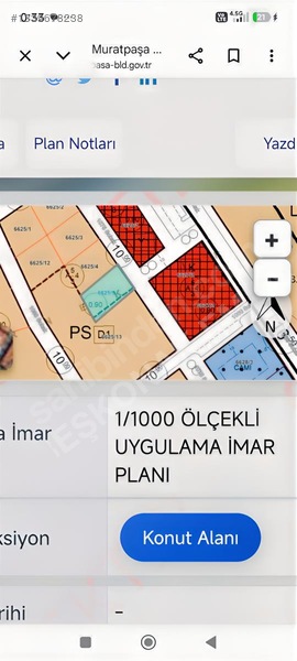 Antalya Muratpaşa Yenigün Mahallesinde Satılık Kupon Arsa — fotoğraf 2