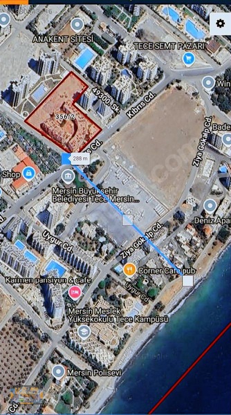 Mersin Mezitli Tece Mah.satılık 1+1 Fiyatına 3+1 Fırsat Daire — fotoğraf 2