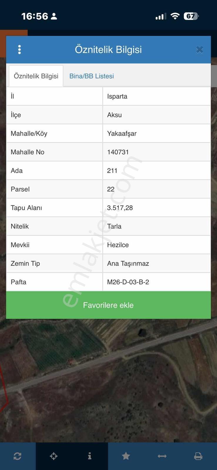 İçinde Ruhsatlı Kuyusu Olan Satılık Tarla — fotoğraf 2
