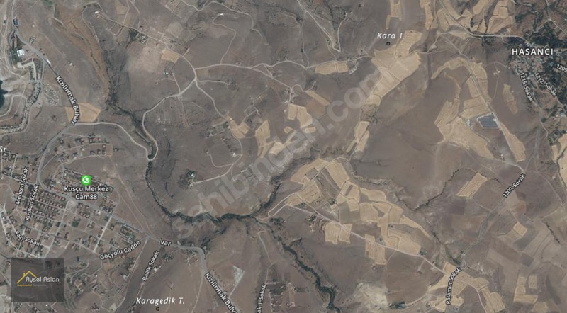 Kuşçu'Da Müstakil Tapulu Satılık 8700 M2 Arsa