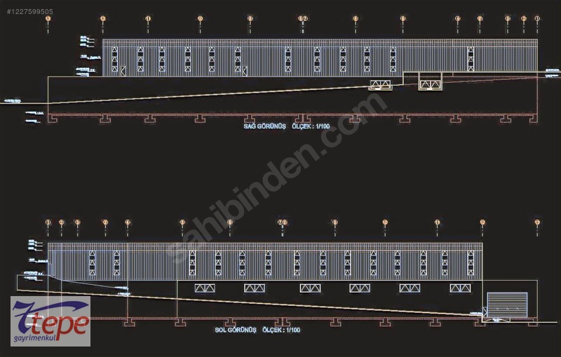 Tepeörende Fırsat Taşınmaya Hazır Kiralık 5100 M2 Depo Antrepo — fotoğraf 9