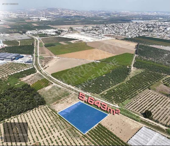Mersin Akdeniz Evci Mahallesi Satılık Yatırımlık Tarla — fotoğraf 3