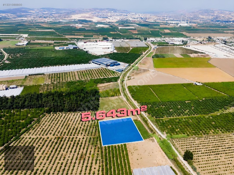 Mersin Akdeniz Evci Mahallesi Satılık Yatırımlık Tarla — fotoğraf 4