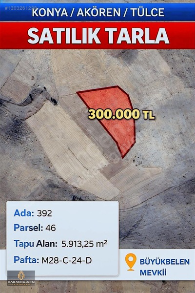 Akören Tulce'de Satılık 5.913 M² Müstakil Tapulu Tarla — fotoğraf 10