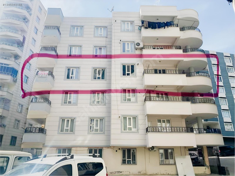 Karaköprü Akpıyar Aksa Doğalgaz Arkası 4+1 Ara Kat Satılık