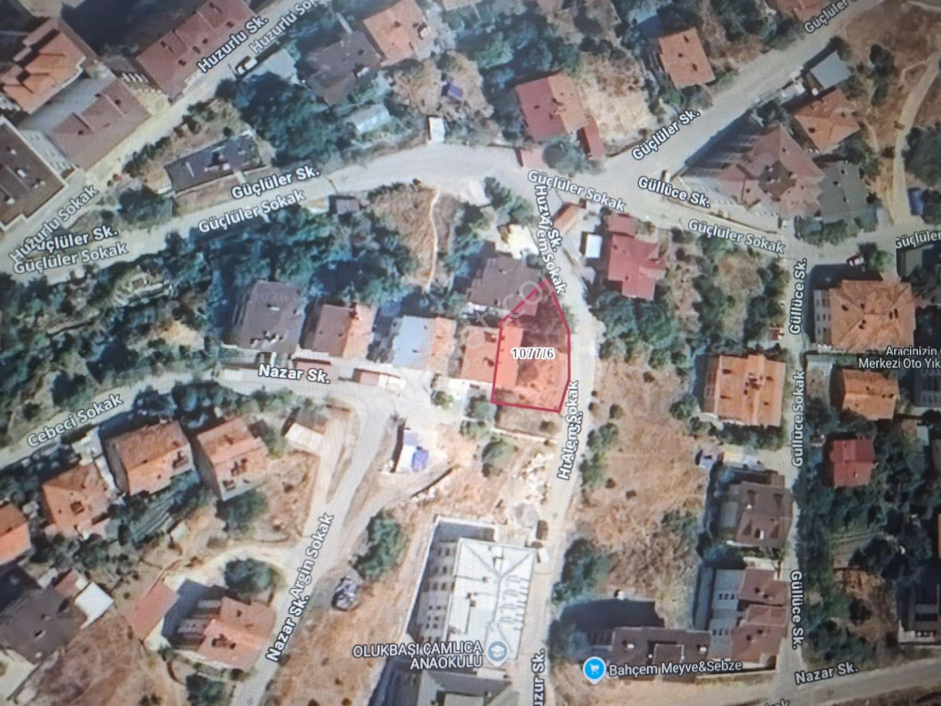 Dağ Emlaktan Satılık 5 Kat İmarlı Arsa Saraclar — fotoğraf 2