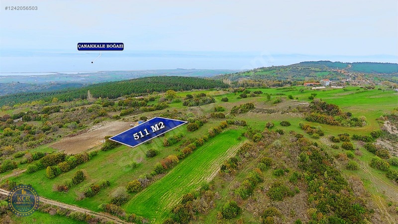 Çanakkale Mecidiyede Boğaz Manzaralı Satılık İki Adet Tarla — fotoğraf 16