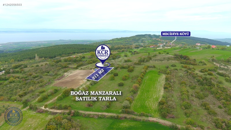 Çanakkale Mecidiyede Boğaz Manzaralı Satılık İki Adet Tarla — fotoğraf 20