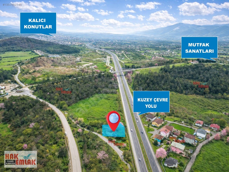 Hak Emlak'tan Kuzey Çevre Yolu Üzeri Ticari+konut İmarlı Arsa — fotoğraf 2