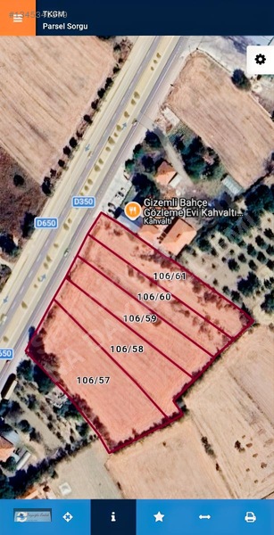 Antalya-Ankara Yolu Üzeri Ticari İmarlı 12.640M² Arsa