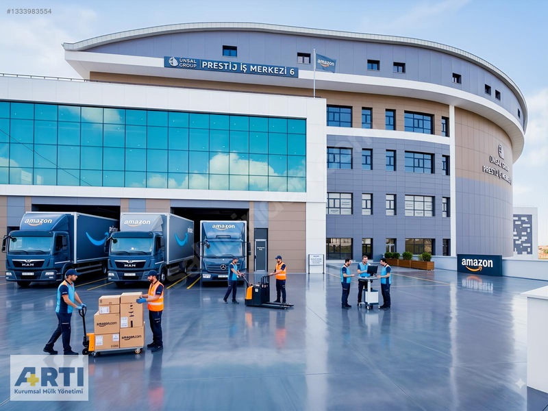 Ana Arter Üzerinde 1.550 M2 - H:6 Metre - Sıfır Projede Kiralık — fotoğraf 3