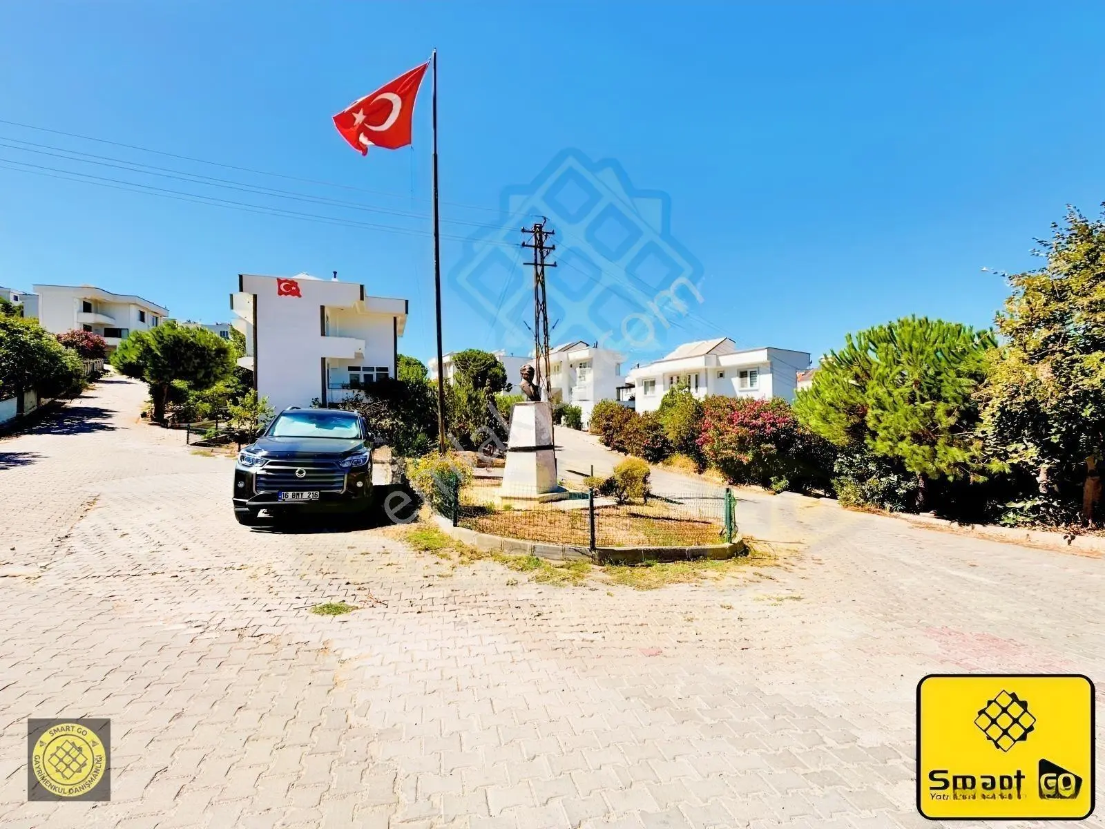 Smart Go'dan Yeşile Ve Maviye Doyuran 4+1 Satılık Tripleks Villa — fotoğraf 32