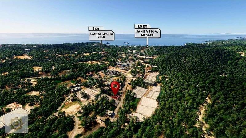 Alanya Avsallar'da Deniz Manzaralı 1 Emsal Yatırımlık Arsa