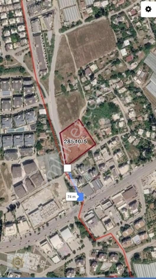 Atabaydan Güzeloba Rauf Denktaş Yakını Köşe Parselde 870m2 Hisse — fotoğraf 3