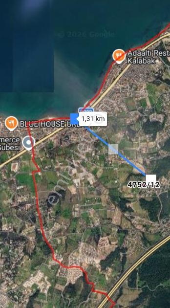 Urla Kalabak'ta Doğa İle İç İçe 247 M2 Satılık Arsa — fotoğraf 6