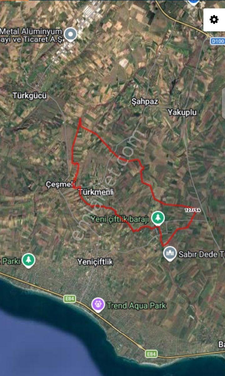 Türkmenli Köyünde Muhafakatnameli 824 M2 Tarla — fotoğraf 5