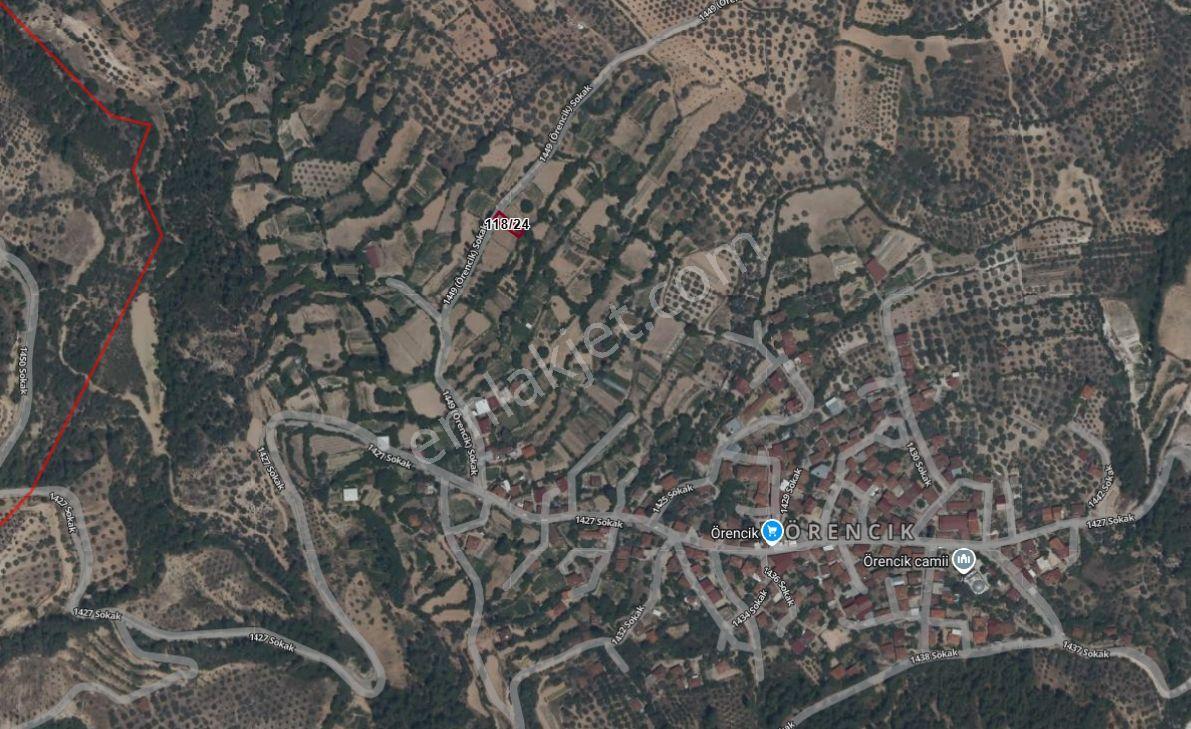 Aydın Bozdoğan Örencik'te Satılık 199 M² Tarla