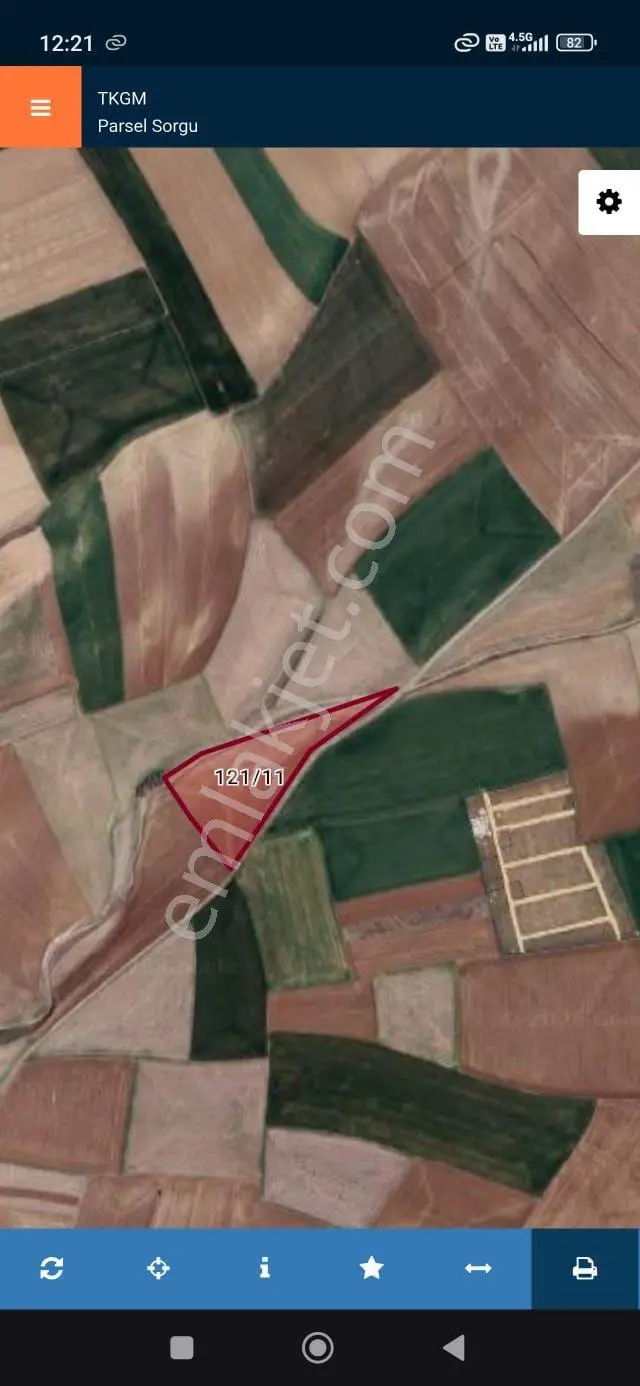 Temelli Bacı Mahallesinde 475 M2 Satılık Yatırımlık Tarla Hissesi — fotoğraf 2