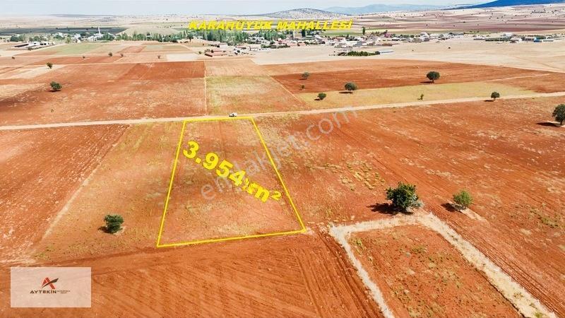 Akören Karahüyük Mahallesinde 3.954 M² Müstakil Tapulu Tarla — fotoğraf 3