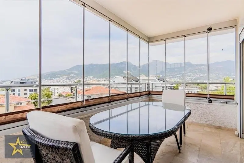 Oba'da 2+1 ---210 M²--- Eşyalı Dubleks Denize 3 Km — fotoğraf 14