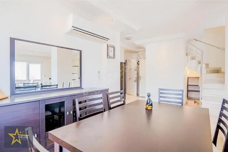 Oba'da 2+1 ---210 M²--- Eşyalı Dubleks Denize 3 Km — fotoğraf 32
