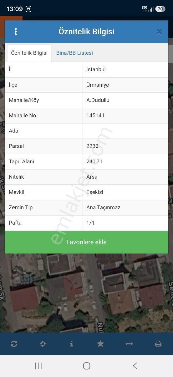 Ümraniye Huzur Mh 241m İmarlı Cadde Üzerinde Güzel Konumlu — fotoğraf 13