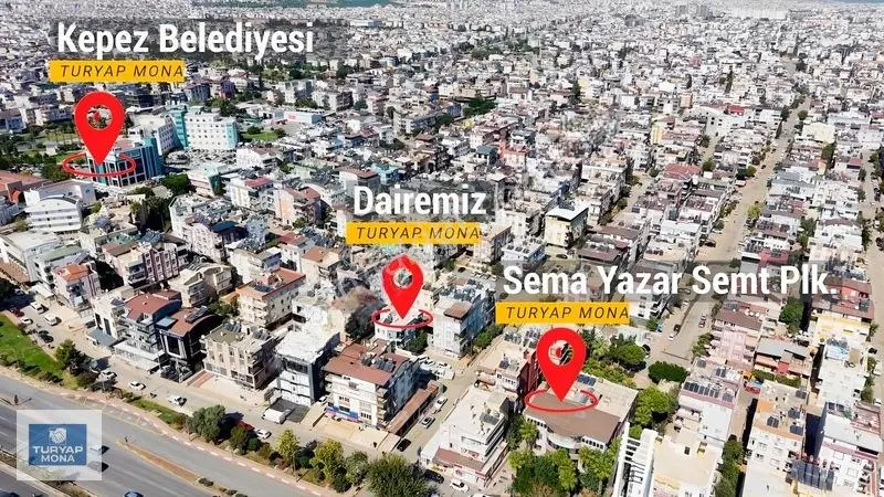Antalya Teomanpaşa'da Sema Yazar Arkası Yüksek Giriş Satılık 2+1 — fotoğraf 16