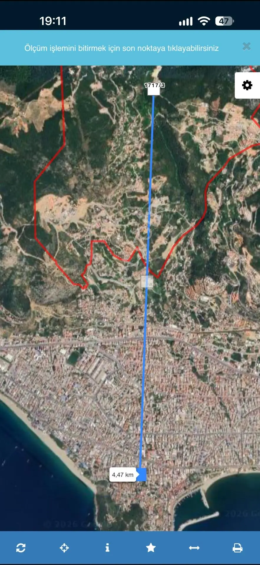 Alanya Tepe Mahallesinde Villa İmarlı Arsa — fotoğraf 2